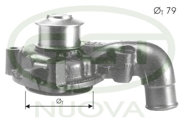 Pompă de apă, răcire motor GGT PA12069