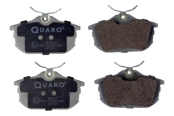 Sada brzdových platničiek kotúčovej brzdy QUARO QP0027