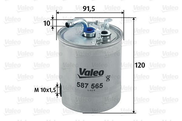 Filtr paliwa VALEO 587565