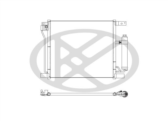 Condensator, climatizare KOYORAD CD020658