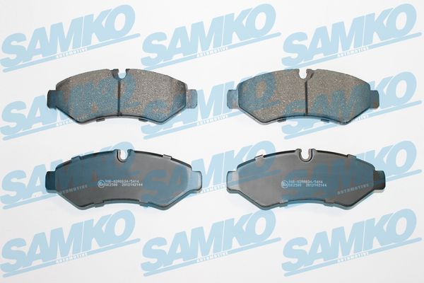 Zestaw klocków hamulcowych, hamulce tarczowe SAMKO 5SP2144
