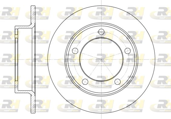 Tarcza hamulcowa ROADHOUSE 6257.00