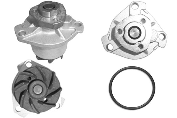Pompe à eau, refroidissement du moteur