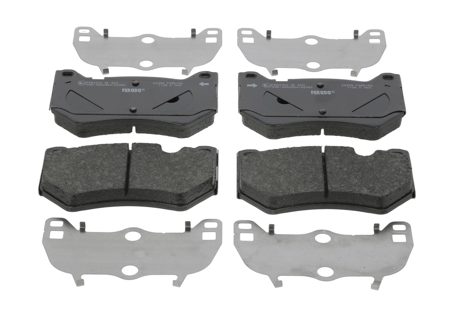 set placute frana,frana disc FERODO FDB5156