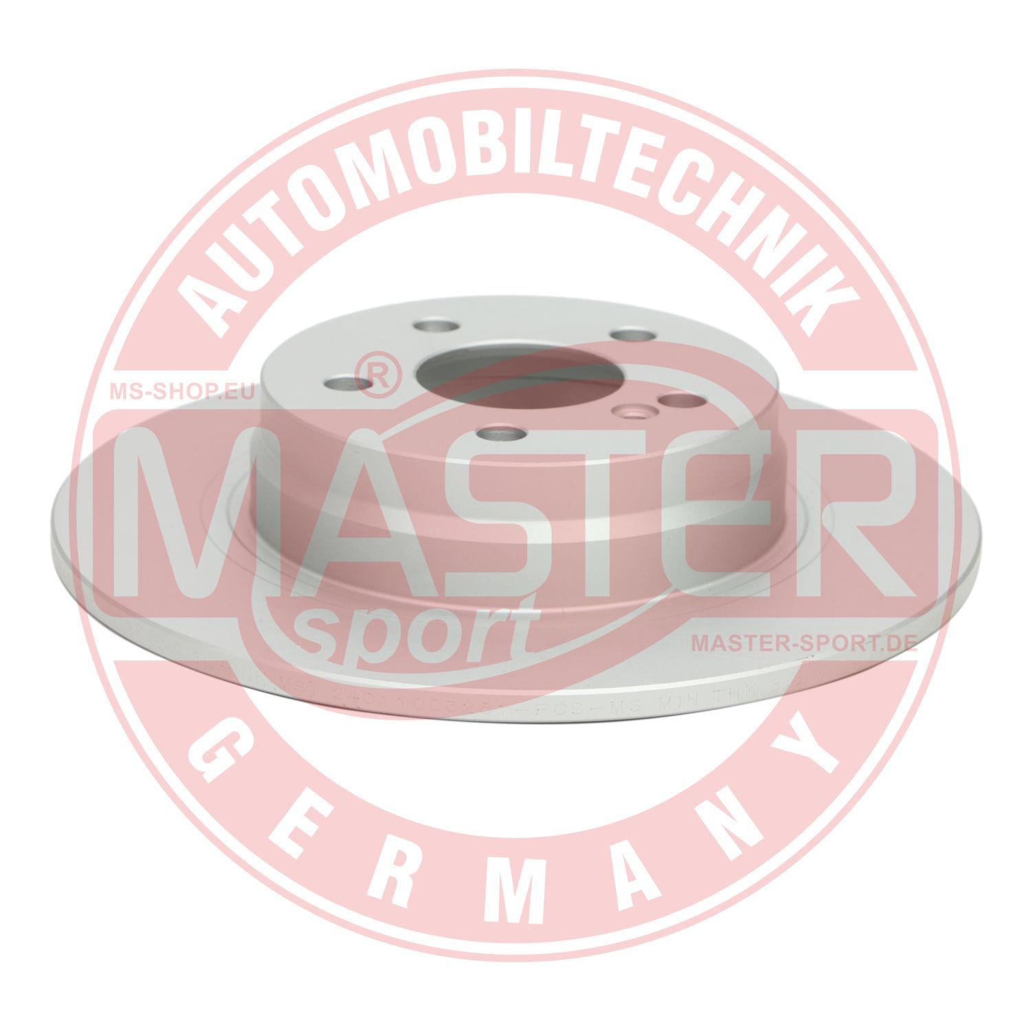 Tarcza hamulcowa MASTER-SPORT GERMANY 24011003281-PCS-MS