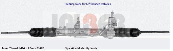 Przekładnia kierownicza LAUBER 66.0815