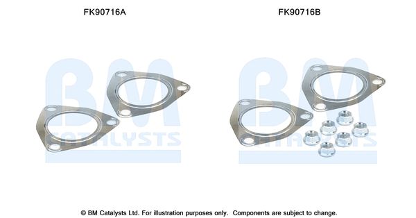 Zestaw montażowy, katalizator BM CATALYSTS FK90716