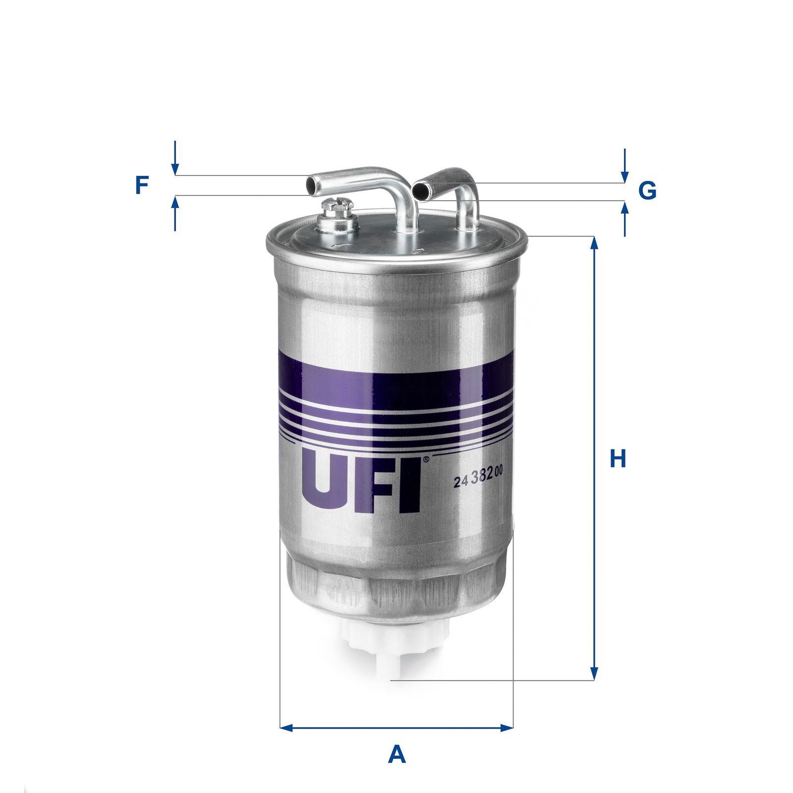 Palivový filter UFI 24.382.00