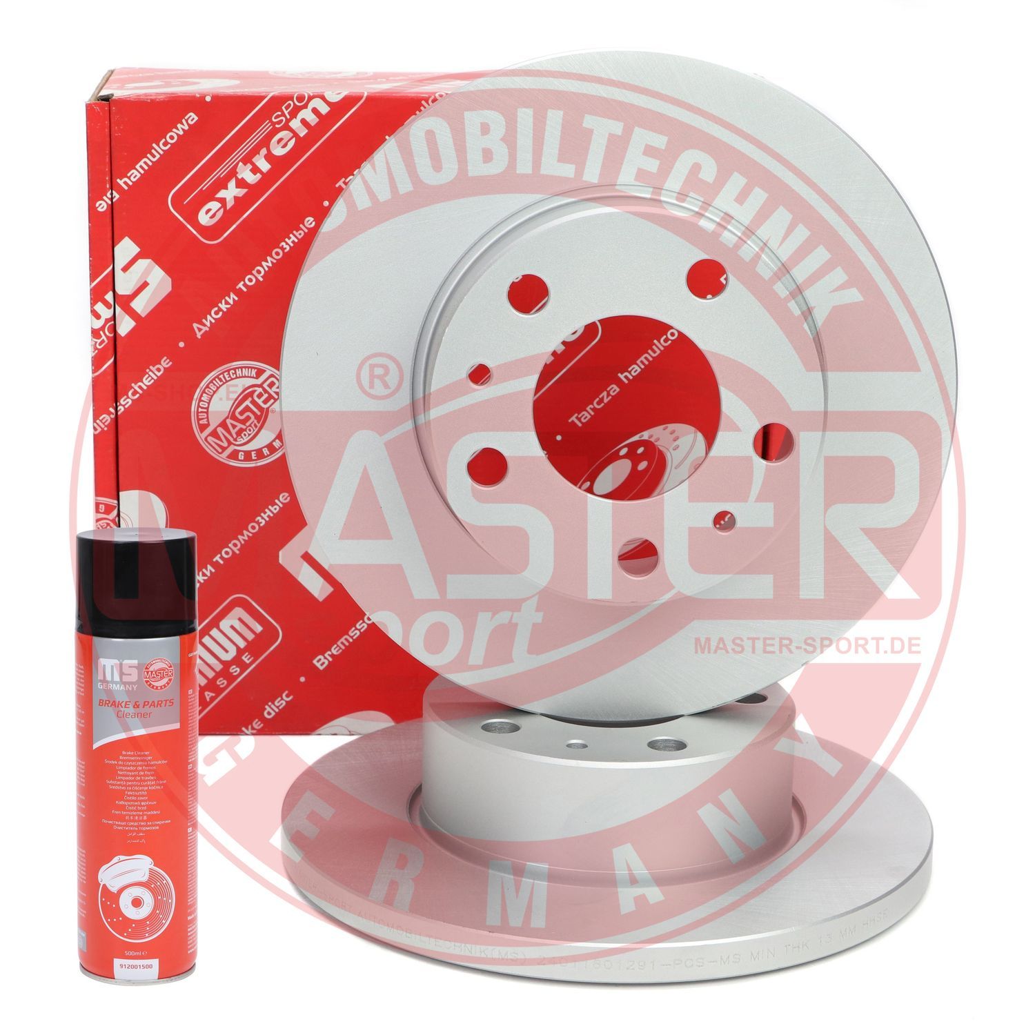 Tarcza hamulcowa MASTER-SPORT GERMANY 24011601291PR-SET-MSP