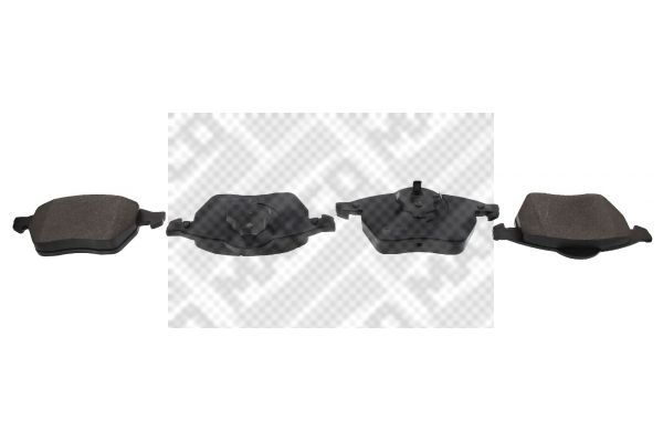 Zestaw klocków hamulcowych, hamulce tarczowe MAPCO 6474