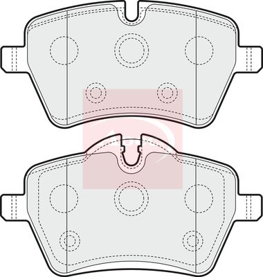 Apec - Front Brake Pad Set