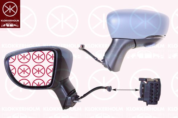 Lusterko zewnętrzne KLOKKERHOLM 60141035