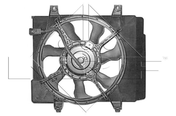 Větrák, chlazení motoru NRF 47685