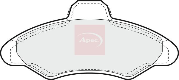 Apec - Front Brake Pad Set