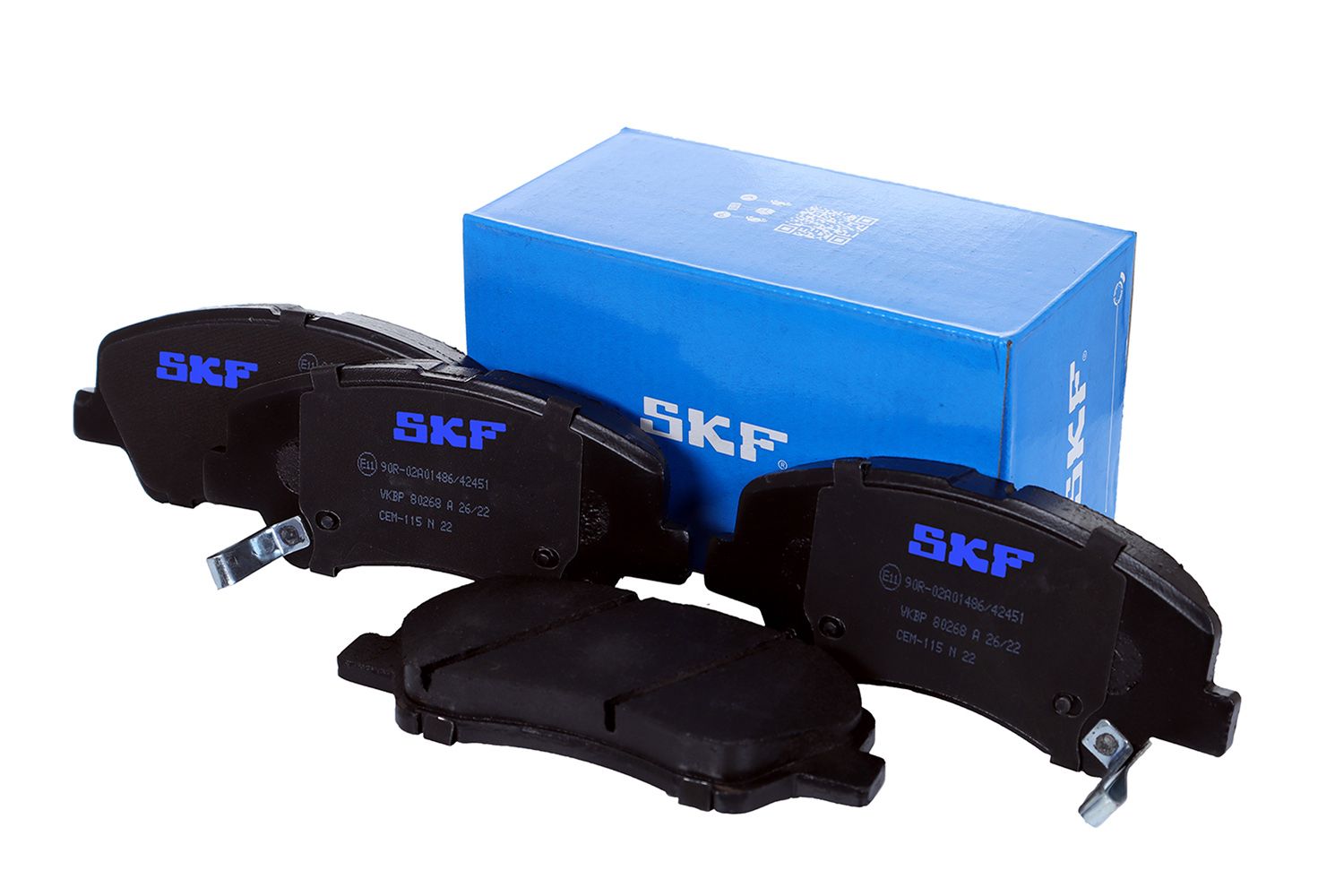 Sada brzdových platničiek kotúčovej brzdy SKF VKBP 80268 A
