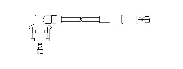 Przewód zapłonowy BREMI 675/45