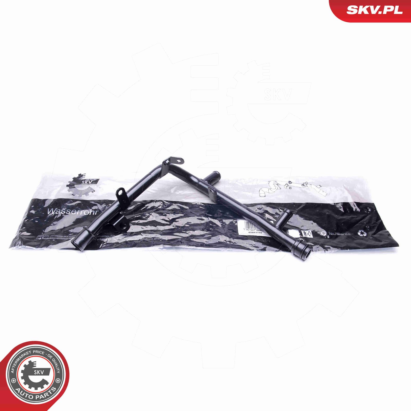 Dzesēšanas šķidruma caurule