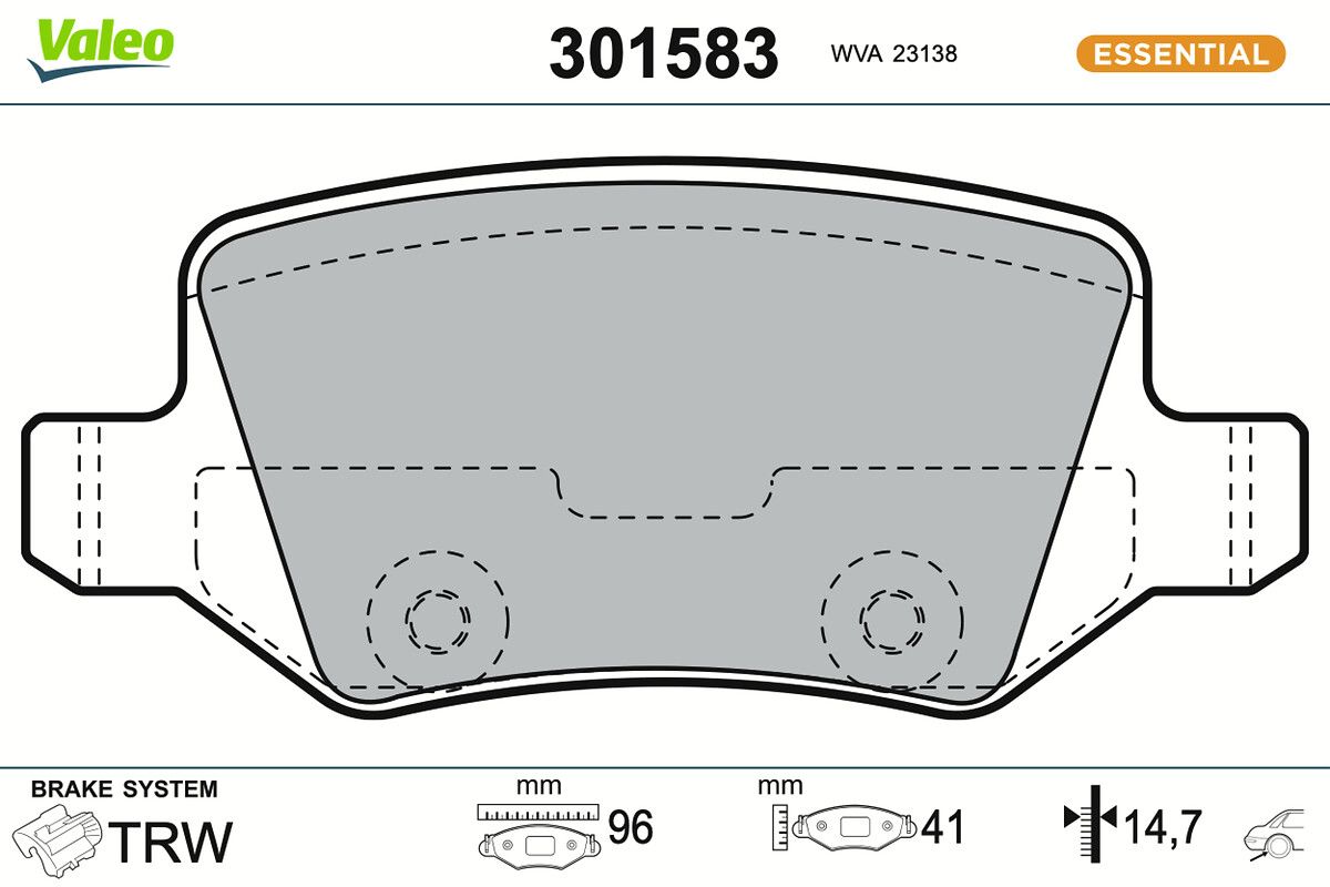 Piduriklotsi komplekt,ketaspidur