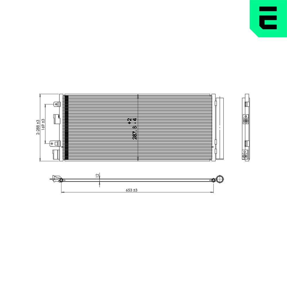 Condensator, climatizare ERA 667481