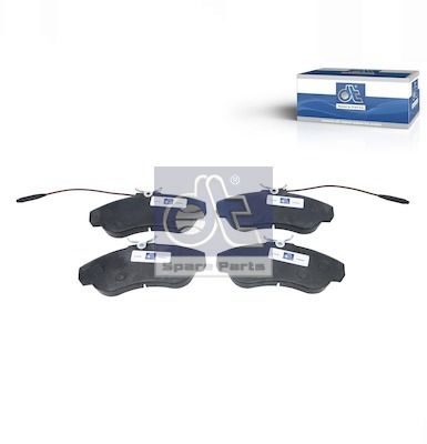 Zestaw klocków hamulcowych, hamulce tarczowe DT SPARE PARTS 12.93108