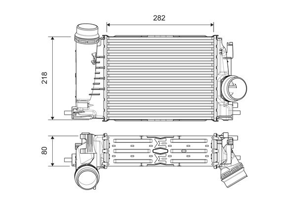 Kompressoriõhu radiaator