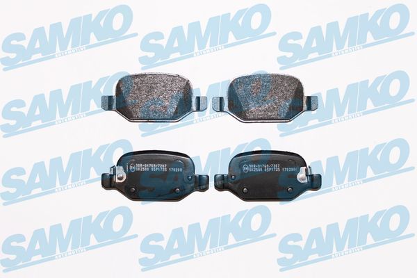 Sada brzdových destiček, kotoučová brzda SAMKO 5SP1725
