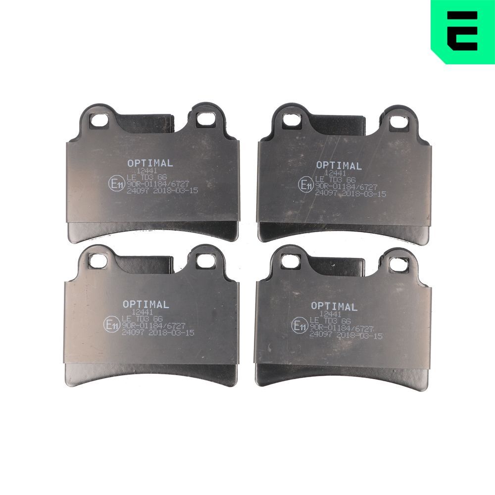 set placute frana,frana disc OPTIMAL BP-12441
