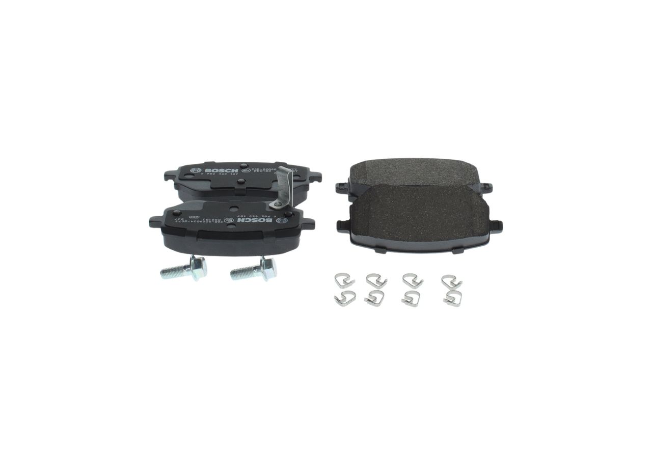set placute frana,frana disc BOSCH 0 986 460 187