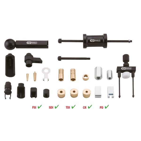 E-shop Sada náradia na demontáž, Common-Rail vstrekovač KS TOOLS 152.1350