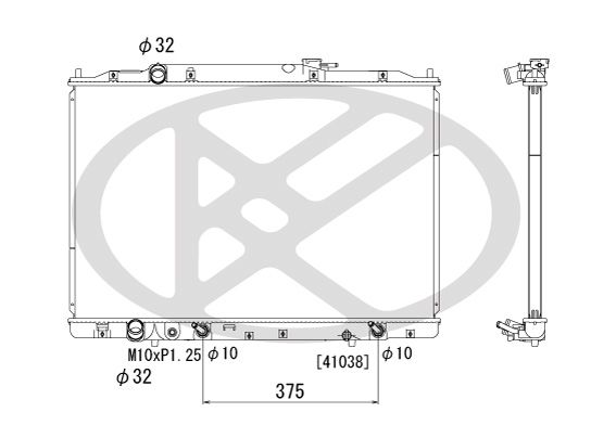 Radiator, racire motor KOYORAD PL082179