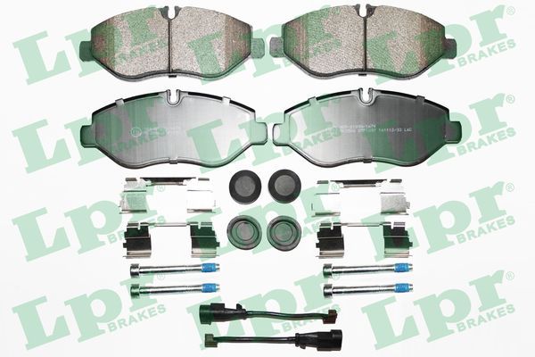 Zestaw klocków hamulcowych, hamulce tarczowe LPR 05P1297B
