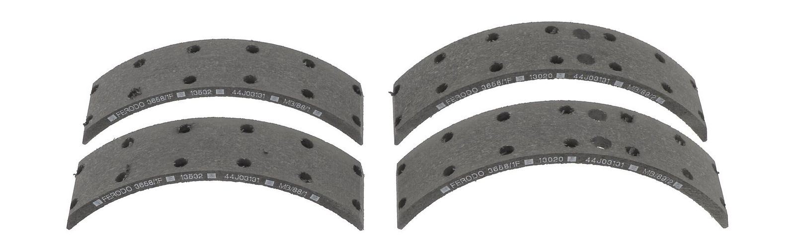 Set garnituri de frictiune, frana tambur FERODO PREMIER K13532.0-F3658