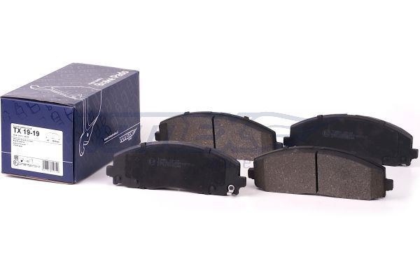 Levně Sada brzdových destiček, kotoučová brzda TOMEX Brakes 19-19