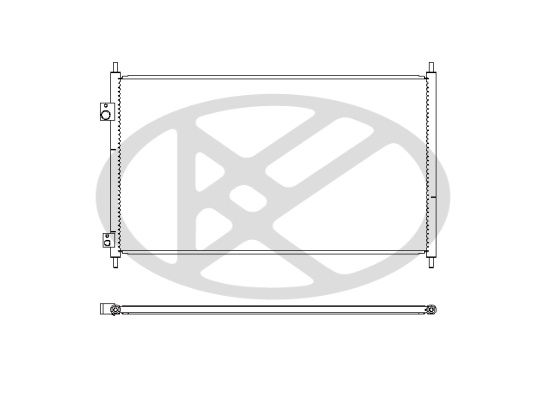 Condensator, climatizare KOYORAD CD080507