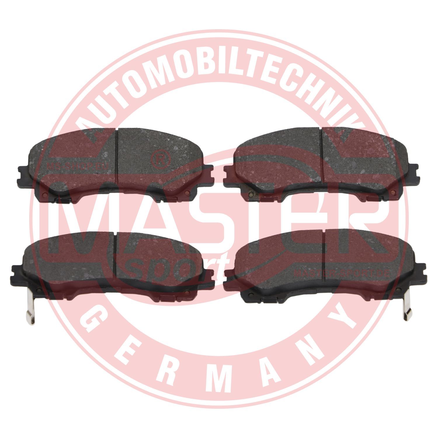 Zestaw klocków hamulcowych, hamulce tarczowe MASTER-SPORT GERMANY 13046149982N-SET-MS