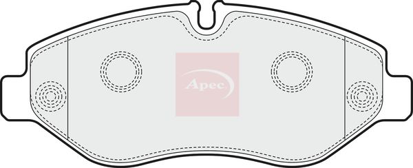 Apec - Front Brake Pad Set
