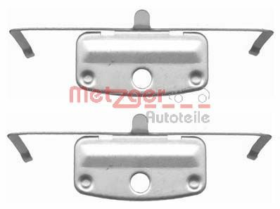 Set accesorii, placute frana METZGER 109-1644