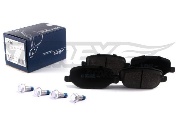 Levně Sada brzdových destiček, kotoučová brzda TOMEX Brakes 17-70