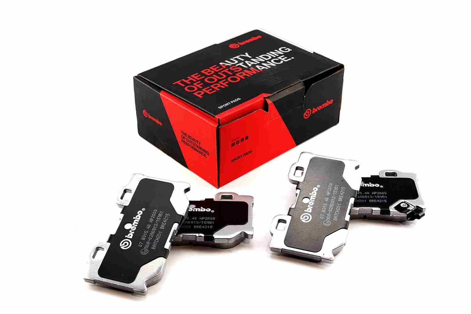 Set placute frana de performanta BREMBO 07.B315.40