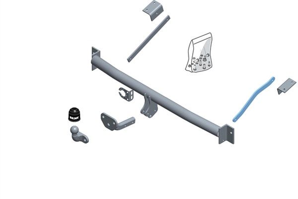 Zestaw zaczepu przyczepy BRINK 505600