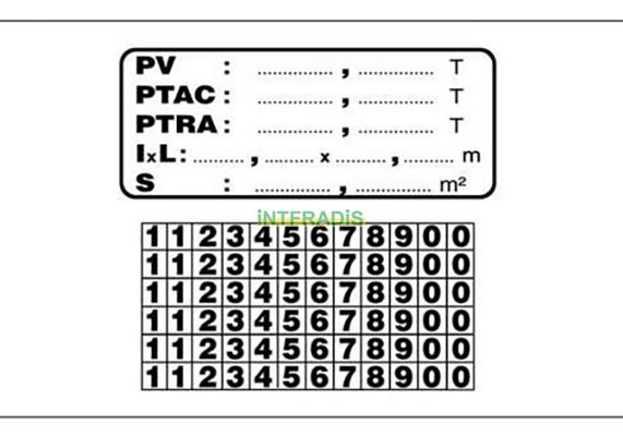 Plaque d'identification