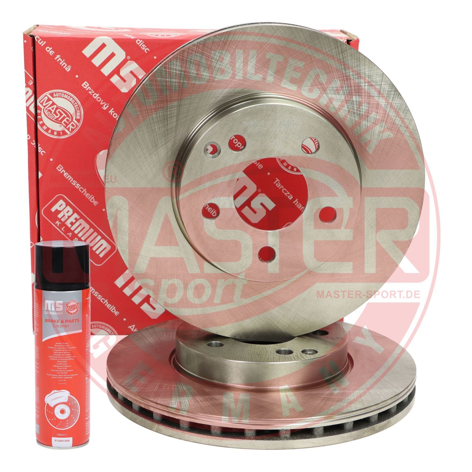 Tarcza hamulcowa MASTER-SPORT GERMANY 24012801761-SET-MSP