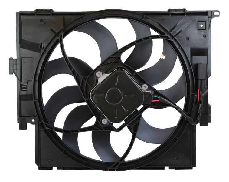 Ventilateur, refroidissement du moteur