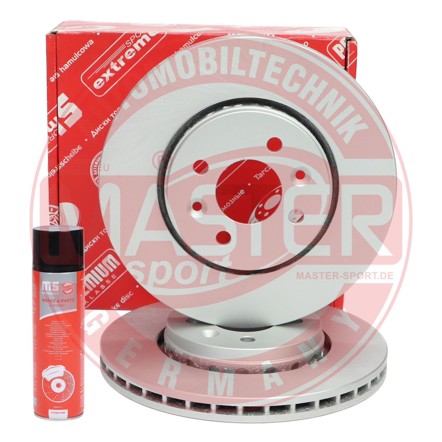 Tarcza hamulcowa MASTER-SPORT GERMANY 24012402531PR-SET-MSP
