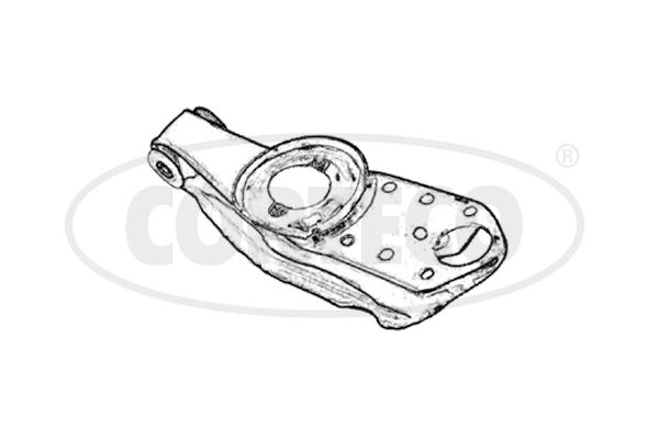 Wahacz, zawieszenie koła CORTECO 49397093