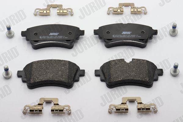 Zestaw klocków hamulcowych, hamulce tarczowe JURID 574152J