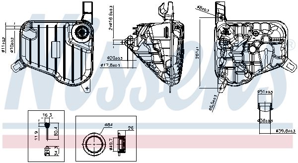 Vase d'expansion, liquide de refroidissement