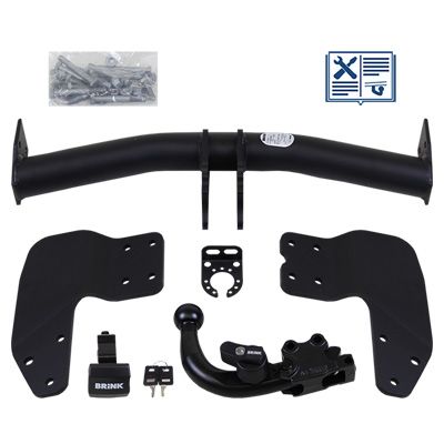 Zestaw zaczepu przyczepy RAMEDER 118302