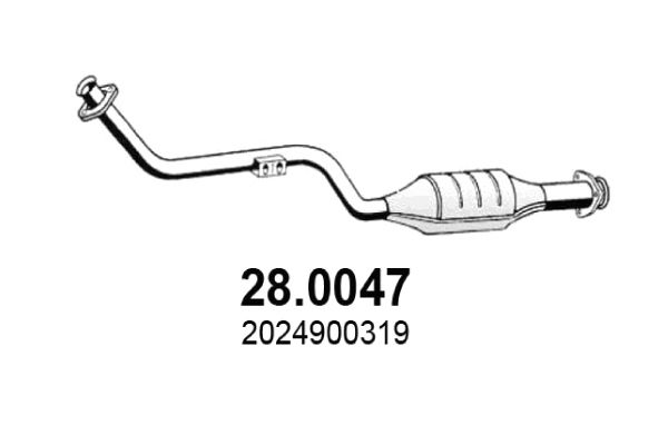 Katalizator ASSO 28.0047