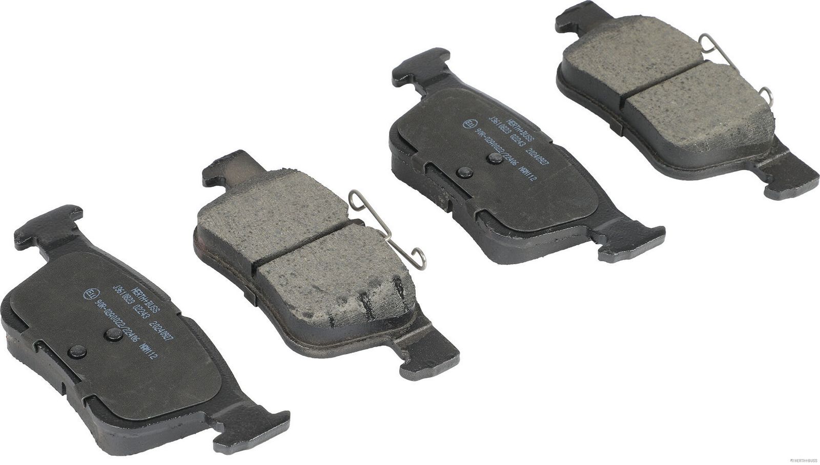 set placute frana,frana disc HERTH+BUSS JAKOPARTS J3610823